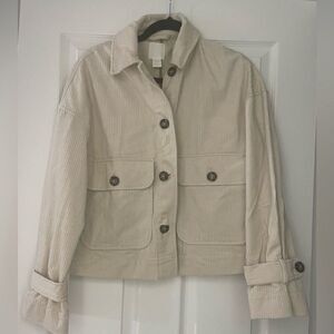 Corduroy jacket- soft cotton!